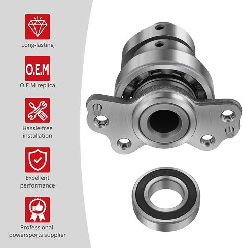 Javik Camshaft Assy & Bearing ملاءمة لـ Yamaha Raptor 700 YFM700 2009-2024 ، O.E.M#1S3-12170-10-00 2LS-12170-00-00 in Kuwait