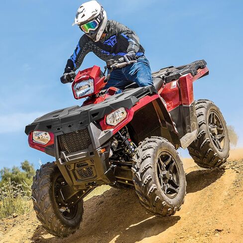 Kemimoto ATV Front Rack متوافق مع Polaris Sportsman 570 450 2017-2021 ATV الأمامي الغطاء الأمامي مع إكسسوارات غطاء المقابس 2636440-070 in Kuwait