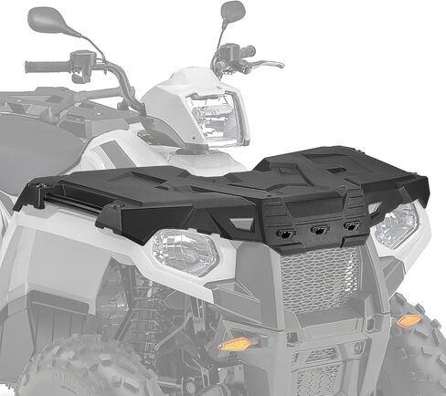 Kemimoto ATV Front Rack متوافق مع Polaris Sportsman 570 450 2017-2021 ATV الأمامي الغطاء الأمامي مع إكسسوارات غطاء المقابس 2636440-070 in Kuwait