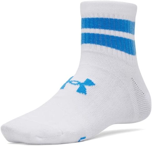 Under Armour Boys' Youth Essential Quarter Socks 6 Pack in Saudi Arabia