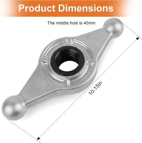 Wheel Balancer Hub Wing Nut for Hunter DSP w/ 40mm X 8mm Shaft Thread Pitch,Compatible with DSP7700, DSP8500, DSP9000, DSP9200, DSP9500, DSP9600,GSP9700 in Saudi Arabia