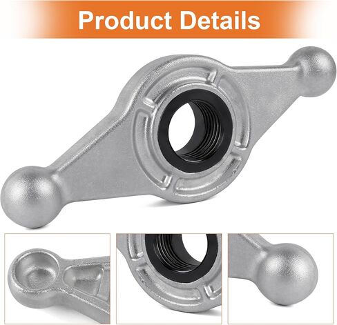 Wheel Balancer Hub Wing Nut for Hunter DSP w/ 40mm X 8mm Shaft Thread Pitch,Compatible with DSP7700, DSP8500, DSP9000, DSP9200, DSP9500, DSP9600,GSP9700 in Saudi Arabia