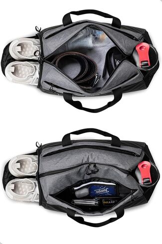 Fitgriff® Gym Bag V2 للرجال والنساء مع مقصورة الأحذية والرطوبة - حقيبة واق من المطر للسفر والرياضة واللياقة والتمرين in Kuwait