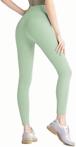 Seamless Leggings for Women High Waisted Workout Leggings Running Exercise Gym Yoga Pant Soft Stretch Trousers in Saudi Arabia