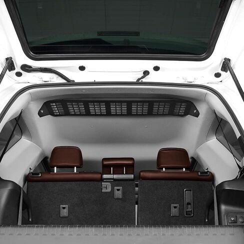 Hooke Road 4Runner Rear Overhead Storage MOLLE Panel Cargo Rack for 2010-2024 Toyota 4Runner 5th Gen, Trunk Cargo Shelf Interior Accessories Steel in Saudi Arabia