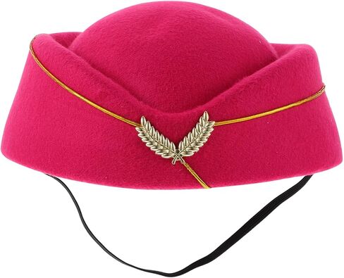 نساء قبعة قبعة Air Hostess Cap Pilot Hat Coftores Ascistory Ascivery عيد ميلاد in Saudi Arabia
