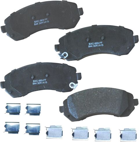 Bendix SBC1100 Premium Brake Pad Set for Select Models Nissan Frontier 2015-2005, Xterra 2005, Xterra 2015-2008, Suzuki Equator 2012-2009-(Rear) in Saudi Arabia