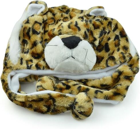 Animal Hats for Adults with Mitten or Pom Pom Knit or Plush Cute Winter Hats Substitute for Beanie in Kuwait