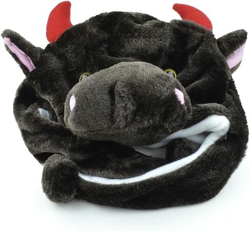 Animal Hats for Adults with Mitten or Pom Pom Knit or Plush Cute Winter Hats Substitute for Beanie in Kuwait