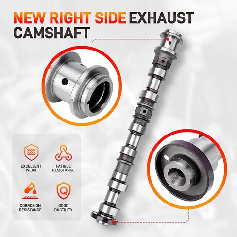 5184380AG Right Side Intake Camshaft Compatible with Dodge Journey, Ram 1500, Jeep Grand Cherokee & Chrysler 200 300 3.6L V6 Models Replaces for 5184380AD 5184380AE 5184380AH 5184380AF in Saudi Arabia