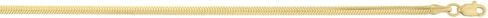 Floreo 14k Yellow Gold 2.6mm Oval Snake Chain Necklace in Saudi Arabia