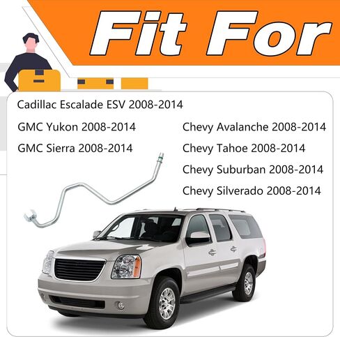 خطوط نقل الحامل خطوط الصلبة على الحامل متوافقة مع Chevy Tahoe Suburban Avalanche 2008-2014 ، ل GMC Sierra Yukon 2008-2014 ، ل Cadillac Escalade ESV 2008-2014.replace# 15254059 ، 15254058 in Saudi Arabia