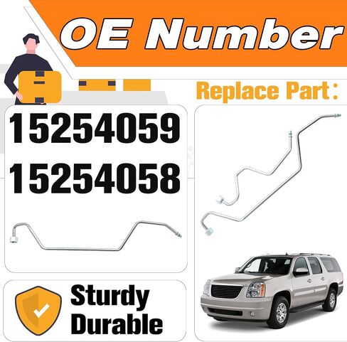 خطوط نقل الحامل خطوط الصلبة على الحامل متوافقة مع Chevy Tahoe Suburban Avalanche 2008-2014 ، ل GMC Sierra Yukon 2008-2014 ، ل Cadillac Escalade ESV 2008-2014.replace# 15254059 ، 15254058 in Saudi Arabia