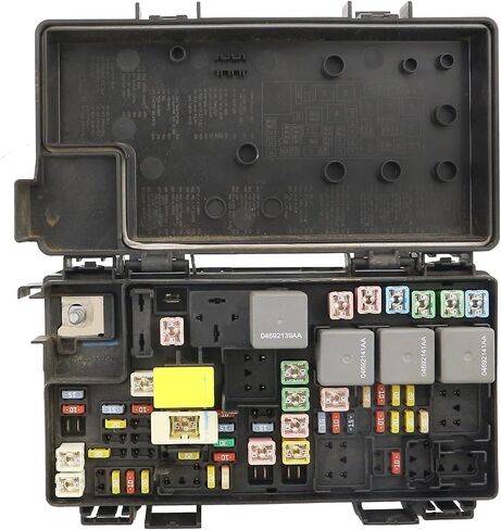 Fuse Box Control Module TIPM Fuse Relay Box Compatible with Jeep Wrangler 2008 3.8L V6 Replaces 04692236 4692236AB in Saudi Arabia