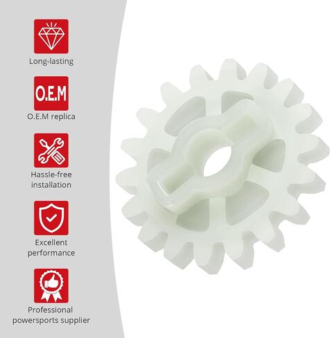 JAVIK 18T Oil Pump Driven Gear For Honda CRF250R 2004-2009 CRF250X 2004-2017 O.E.M# 15133-KRN-670 in Saudi Arabia