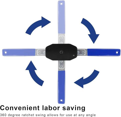 أداة فرامل الفرجار الفرامل أداة ضغط الفرجار أداة الفرامل مع 360 Ratchet Ratchet Universal 2 Heavy-Duty الفرجار السنانير 4-في 1 لفرامل قرص السيارات شاحنة السيارة in Kuwait