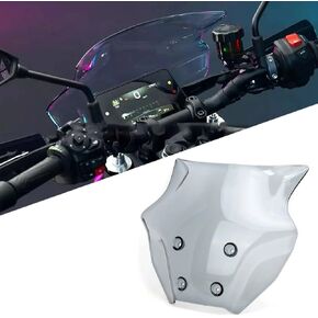 Motorcycle Windshield for Yamaha MT09 MT 09 MT-09 2024 Wind Screen Shield Deflector Cover Protector Windscreen (Smoky) in Kuwait
