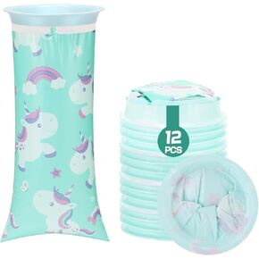 12pcs 1000ml Leakpoof Kids Vomit Bags Disposable - Portable & Sealed, Nausea Relief Throw up Barf Bags, Road Trip Essentials Puke Emesis Bags for Travel Emergency Car Motion Sickness, Dinosaur in Kuwait