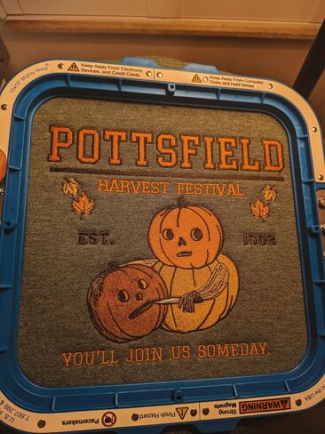 Embroidered Sweatshirt for Pottsfield Harvest Festival - Fit for The Garden Wall Halloween Shirt,Pumpkin Carver Halloween Crewneck,Spooky Fall Festival Pullover,Vintage Autumn Aesthetic Sweatshirt in Saudi Arabia