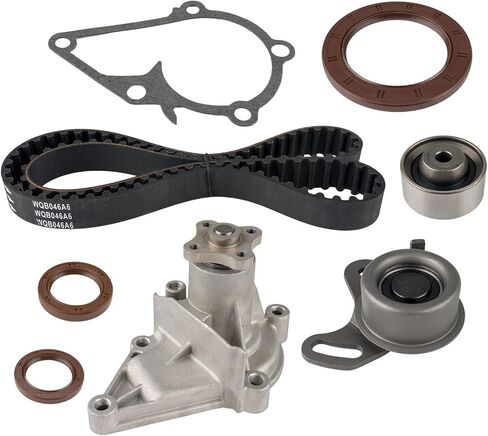 KAX Timing Belt Kit with Sprocket Compatible with Montero Sport 1997-2003, Sebring 1995-2005, Eclipse 2000-2005, Stratus 1995-2005 MD307487, MD319022, MD140071, MD978743 in Saudi Arabia