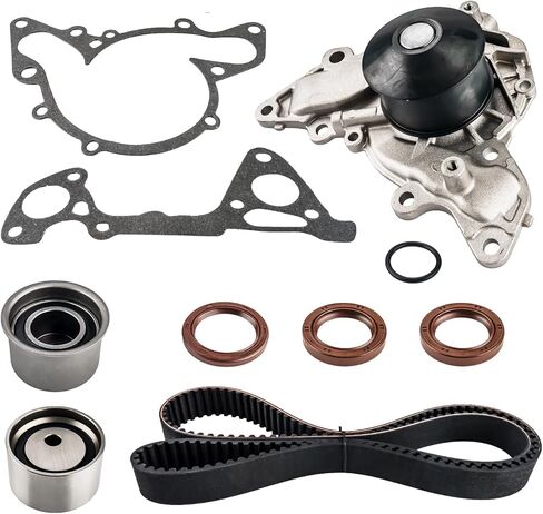 طقم حزام توقيت KAX مع ضرس متوافق مع Montero Sport 1997-2003، Sebring 1995-2005، Eclipse 2000-2005، Stratus 1995-2005 MD307487، MD319022، MD140071، MD978743 in Saudi Arabia