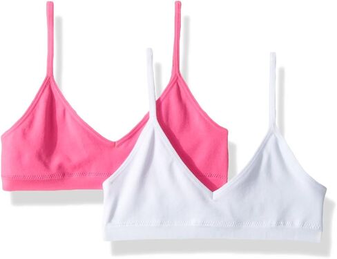 Hanes Girls 'Comfortflex Seamless Bralette 2-Pack in Saudi Arabia