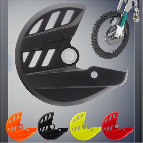 Compatible with SX SX-F XC XC-F 2015-2025 EXC EXC-F XC-W XCF-W 2016-2025 Motorcycle Front Fork Brake Disc Protector Guard(Orange) in Saudi Arabia