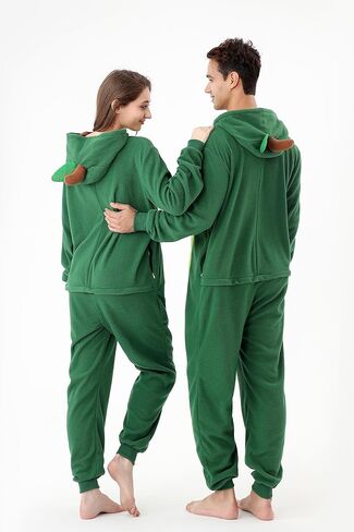 Adult Onesie Animal Fleece Pajamas Halloween Cosplay Costumes Sleepwear Party Wear in Saudi Arabia