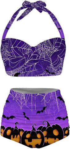 Yewattles Womens Bikini قطعتين للسباحة البطن. in Kuwait