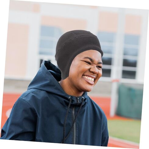 SAFIGLE Thermal Fleece Hat for Outdoor Activities Windproof Ear Cover Beanie for Skiing Cycling and Cold Weather Sports Stylish and Design Grey in Saudi Arabia