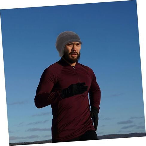 SAFIGLE Thermal Fleece Hat for Outdoor Activities Windproof Ear Cover Beanie for Skiing Cycling and Cold Weather Sports Stylish and Design Grey in Saudi Arabia