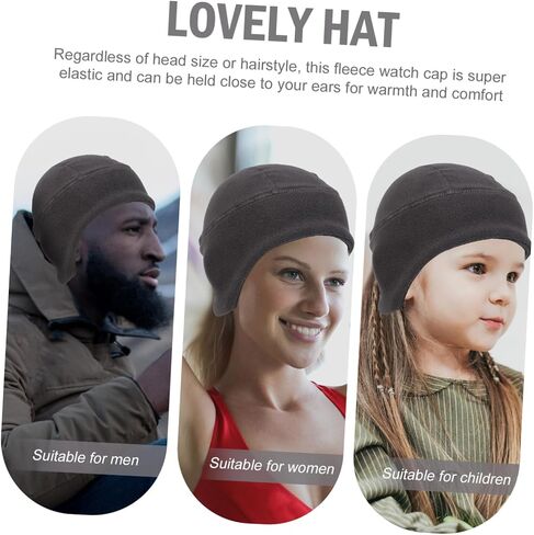 SAFIGLE Thermal Fleece Hat for Outdoor Activities Windproof Ear Cover Beanie for Skiing Cycling and Cold Weather Sports Stylish and Design Grey in Saudi Arabia