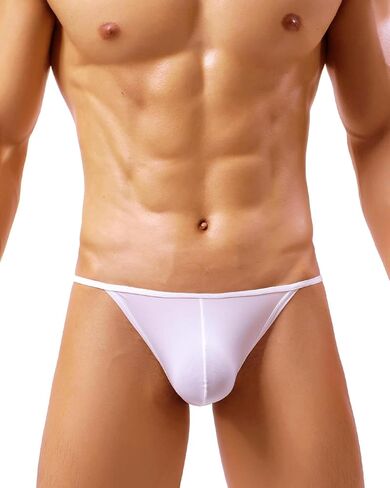 رجال مثير لرجال المنخفضة الارتفاع الجليد intr string bikini ملابس داخلية مع حقيبة الانتفاخ in Saudi Arabia