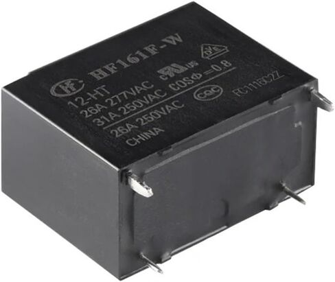 12V Relay HF161F-W-12-HT HF161F W 12 HT HF161FW12HT Solar Relay 12VDC DC12V 12V 31A 4PIN in Saudi Arabia