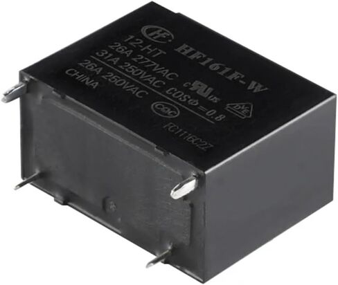 12V Relay HF161F-W-12-HT HF161F W 12 HT HF161FW12HT Solar Relay 12VDC DC12V 12V 31A 4PIN in Saudi Arabia