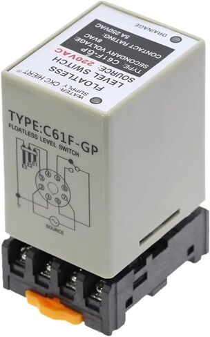 C61F-GP AC220V Level Relay Floatless Level Switch C61F - GP Water Level Controller Switch Pump Automatically Switches with Base in Saudi Arabia