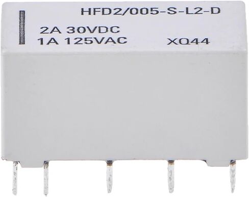 1PCS 12V ملف ترحيل قابلين للتطبيق DPDT 30VDC 2A 1A 125VAC HFD2/005-S-L2-D REALY in Saudi Arabia