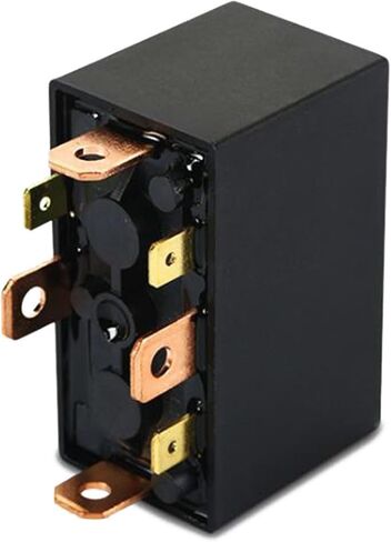 1PCS WINCH RELAY RELAY RELISTOR 12V 80A/100A 7-PIN AUTOMOTIVE RELAY 50X30X40 Black in Saudi Arabia