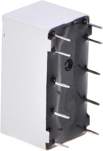1x REALY 5V Coil Relay Relay DPDT 30VDC 2A 1A 125VAC HFD2/005-S-L2-D REALY 10 دبابيس in Saudi Arabia