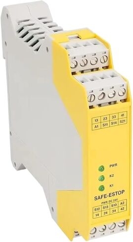 ترحيل السلامة Salz Safe-Estop DC24V +/- 10 ٪ 220V 3 جهات اتصال السلامة غير الولادة in Saudi Arabia