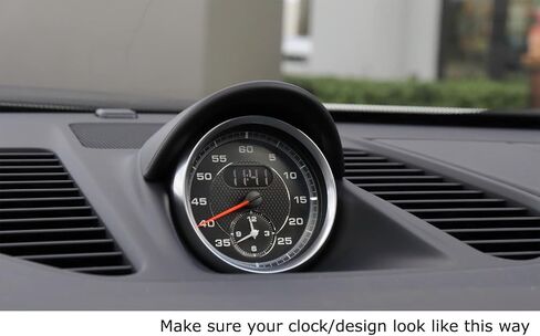 IJdmtoy Sports Red Aluminium Center DASH DASH RING RING RING متوافق مع Porsche Cayenne Macan 911 718 Cayman/Boxster ، 2009-2016 Panamera in Saudi Arabia