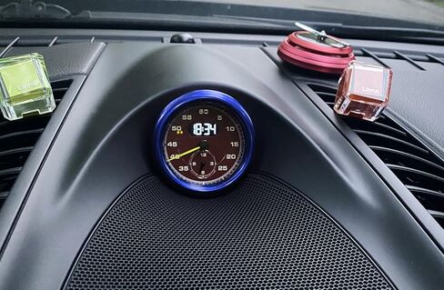 IJdmtoy Sports Red Aluminium Center DASH DASH RING RING RING متوافق مع Porsche Cayenne Macan 911 718 Cayman/Boxster ، 2009-2016 Panamera in Saudi Arabia