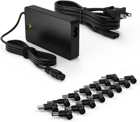 Belker 90W Universal Laptop Charger Power Adapter Cord Supply Replacement for Dell Hp Acer Asus Lenovo Thinkpad Toshiba Samsung Sony Fujitsu Notebook Ultrabook Chromebook in Saudi Arabia