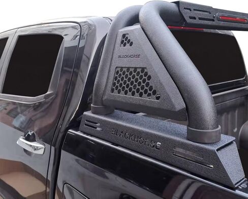 Black Horse Classic Pro Bar Modular Modular متوافق مع Tonneau Coves Black Fits 2015-2024 GMC Canyon | 2015-2024 Chevrolet Colorado-RB05MT in Kuwait