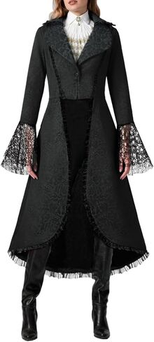 سيرة القراصنة للسيدات steampunk معطف عتيق عصر النهضة القوطية الفيكتورية in Kuwait
