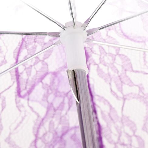 Lace Parasol Umbrella,Vintage Lace Parasol,Wedding Bridal Umbrella 23.6x22.2in Elegant Decorative Photography Prop Craft for Women Wedding Party in Saudi Arabia