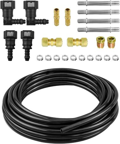 23 مجموعة مجموعة من خطوط وقود السيارات 3/8 '' ، نايلون أو الصلب مجموعة خط الوقود استبدال FLK-38 in Saudi Arabia