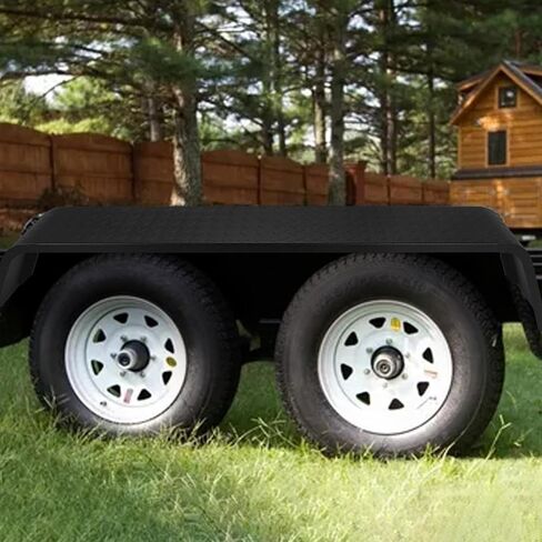 Tandem Axle Trailer 13 "-15" TIRES CAR RAEULER TRAILER ، مقطورة شحن ، مقطورة فائدة ، لوحة مقطورة للمناظر الطبيعية in Kuwait