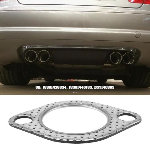 2PCS Car Ored Gasket 18301436334 متوافق مع BMW 3er E46 5er E39 Z3 ، 18301440183 in Kuwait