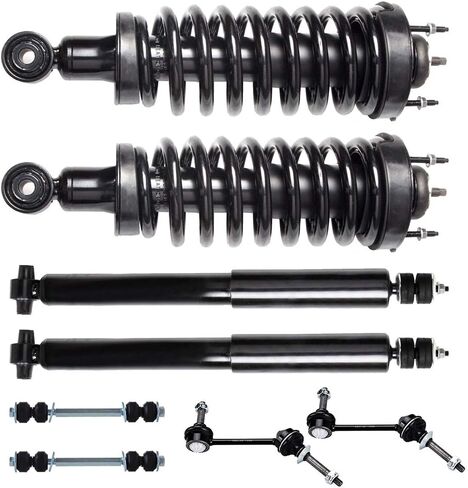 OCPTY Stabilizer Bar Link Kit, Front Strut Spring Assembly, Rear Shock Absorber, Stabilizer Bar Link Suspension parts Fits 2003-2011 for Crown Victoria,Pack of 8 in Saudi Arabia